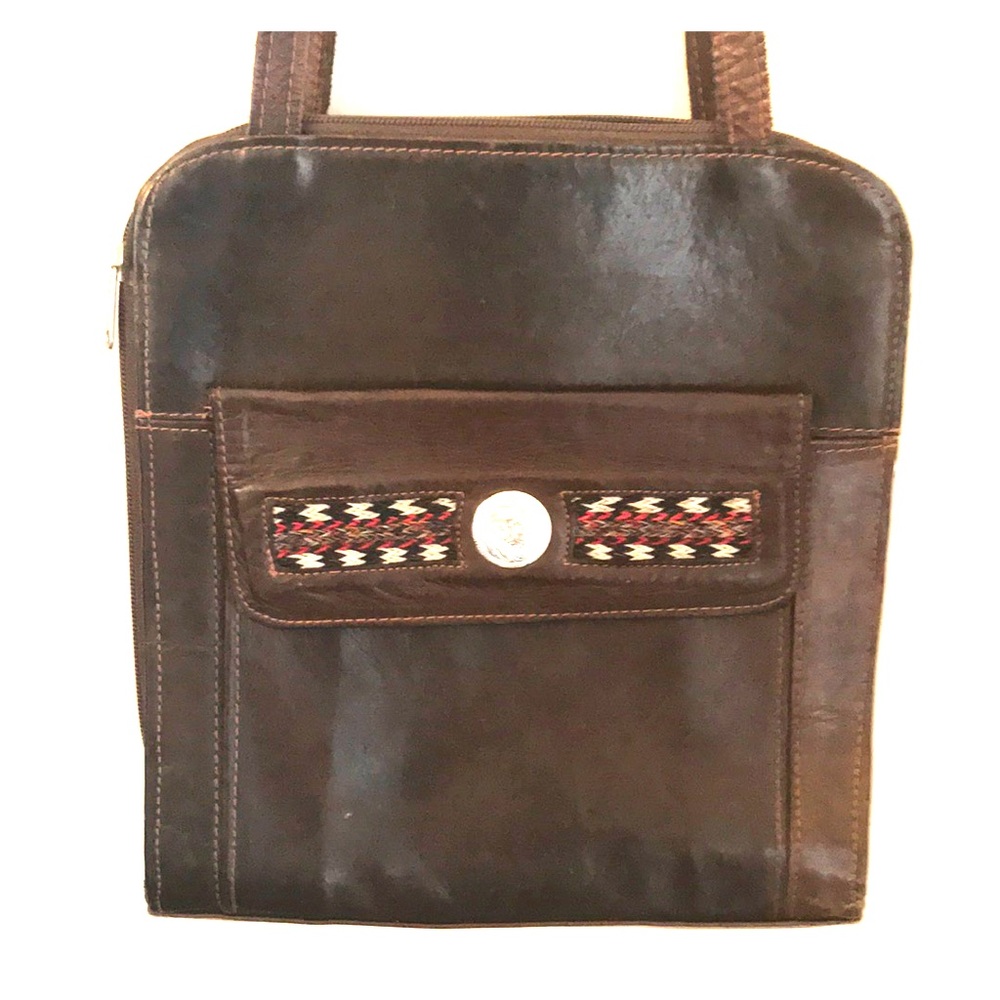 Brown Leather “Colorado” Purse
